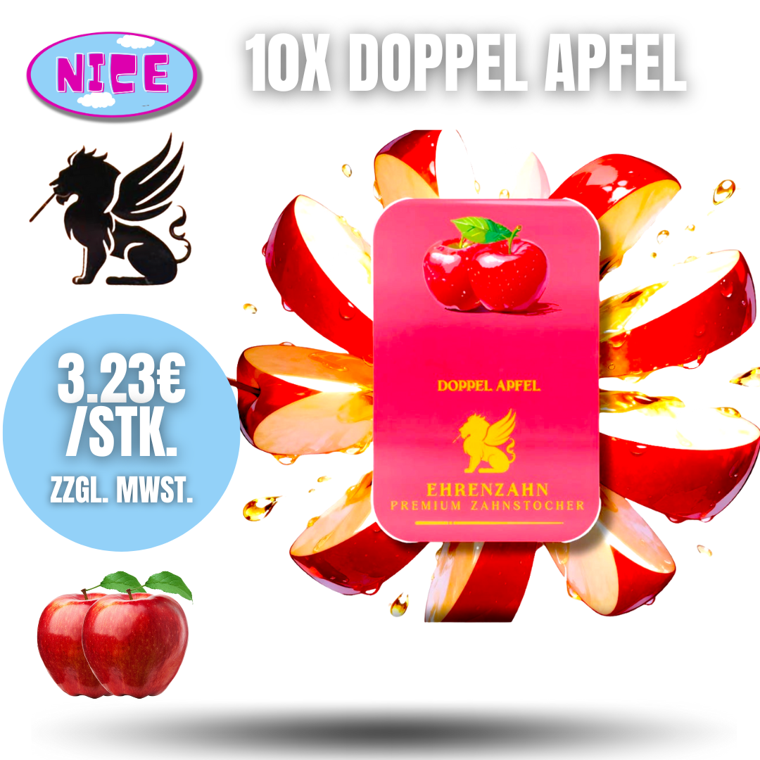 Ehrenzahn Premium Zahnstocher 10 Stück Display